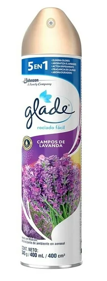 AROMATIZANTE GLADE  LAVANDA 400ML