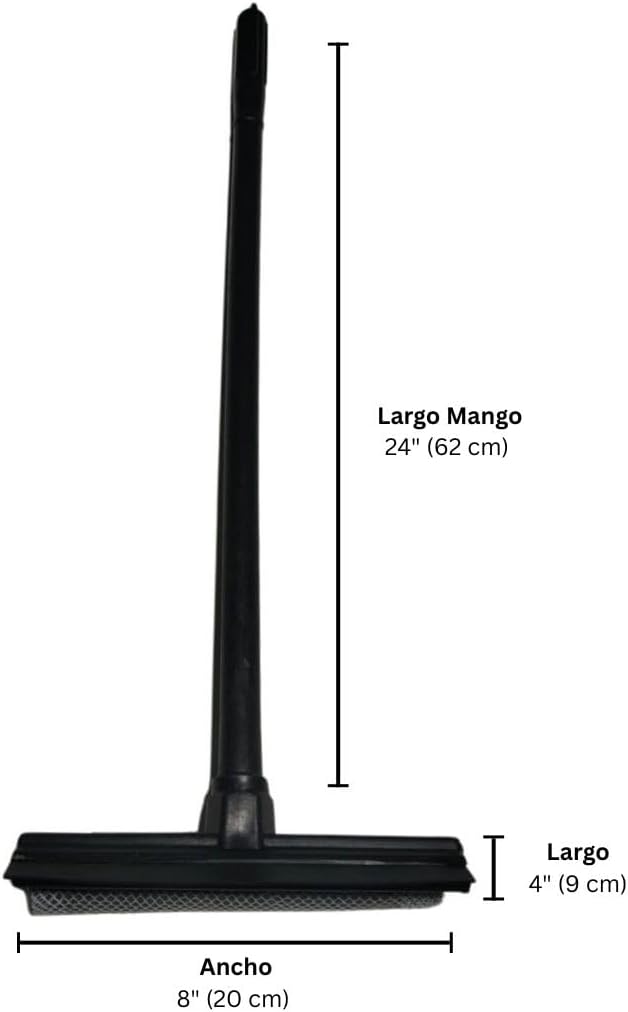 JALADOR LIMPIA VIDRIOS NEGRO