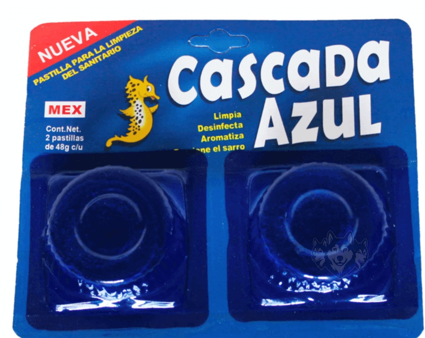 PASTILLA CASCADA AZUL 2PZAS