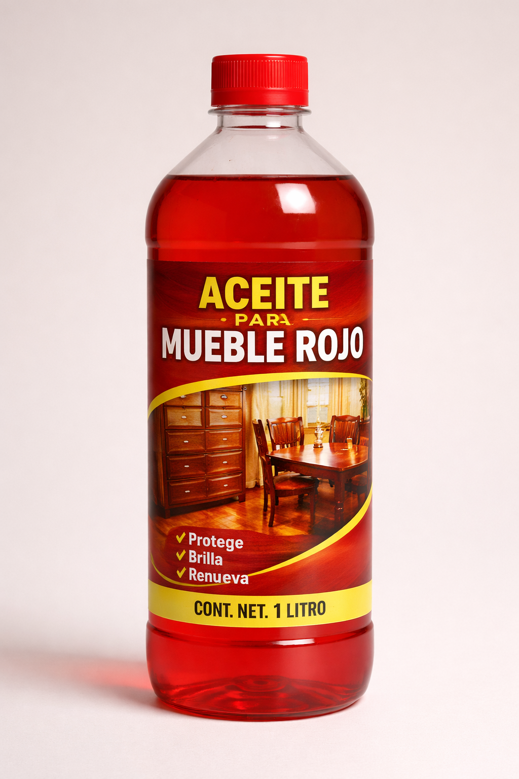 ACEITE MUEBLE ROJO