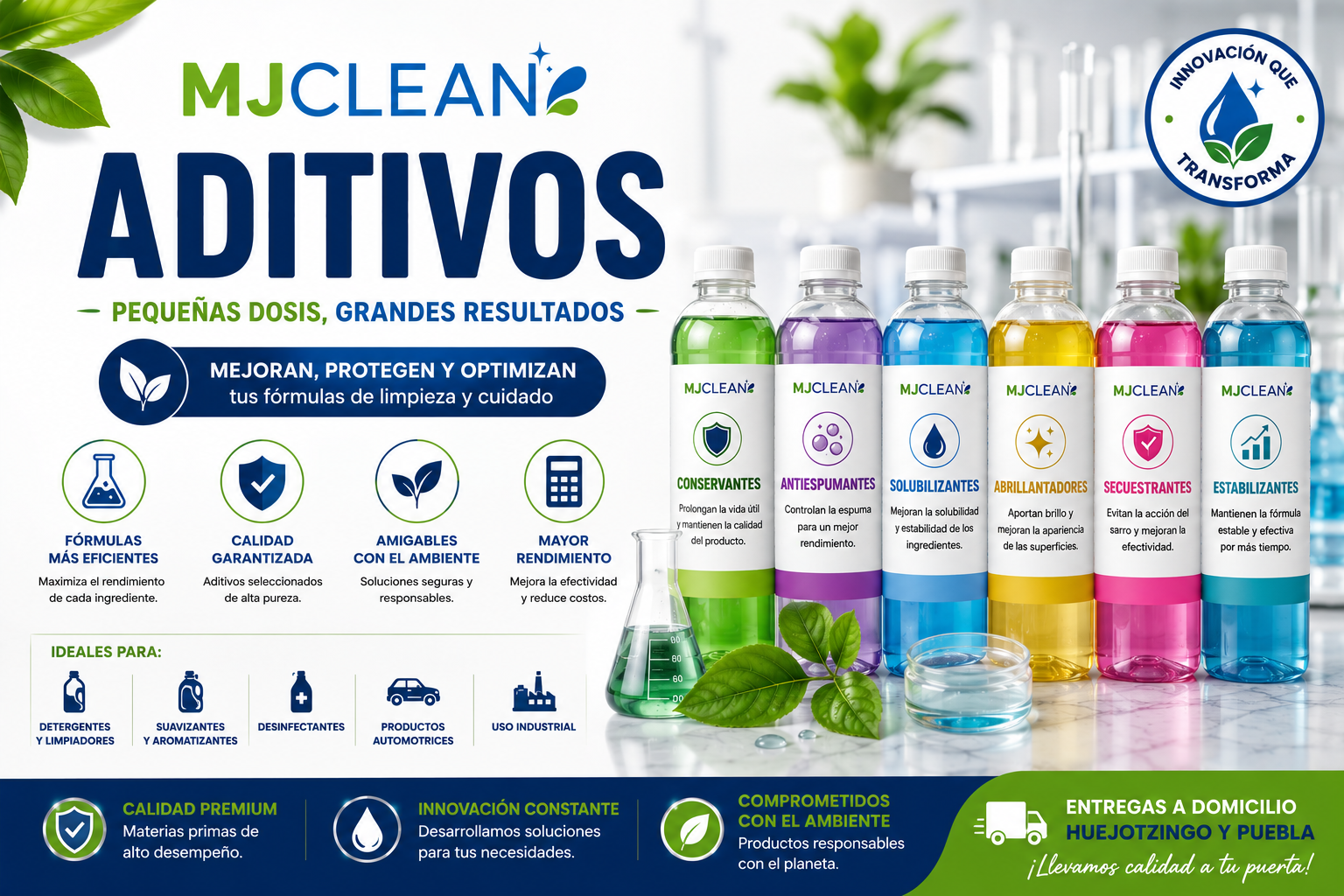Aditivos funcionales MJCLEAN