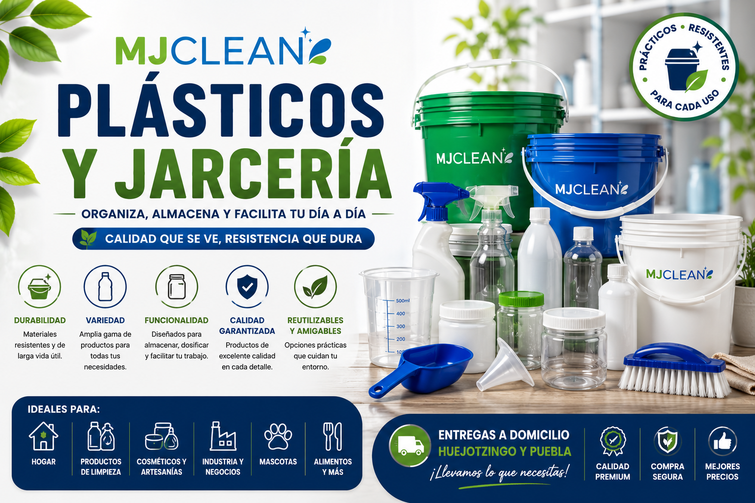Plasticos y jarcieria MJCLEAN