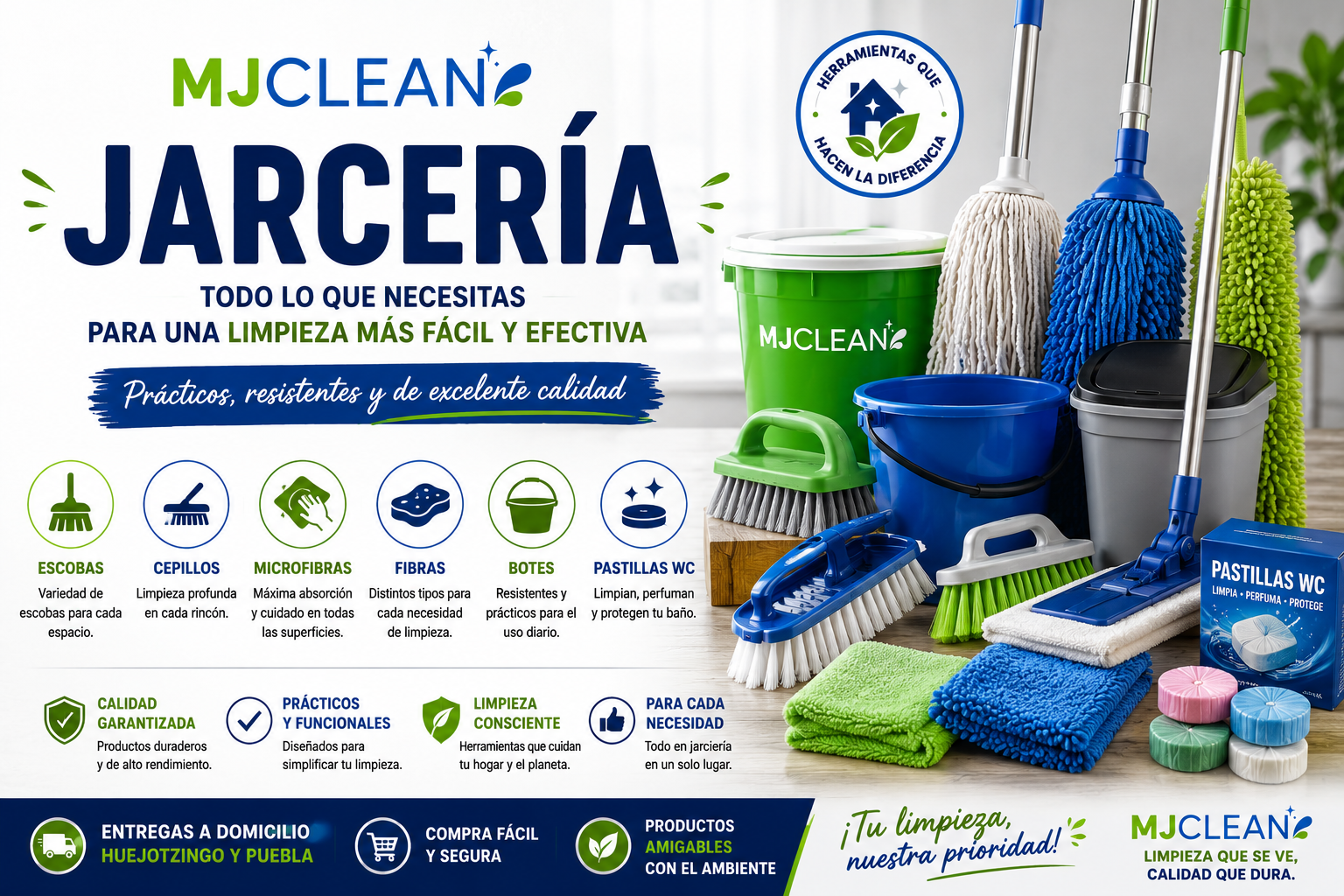 Plasticos y jarcieria MJCLEAN