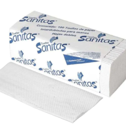 Sanitas Toalla Interdoblada Blanca